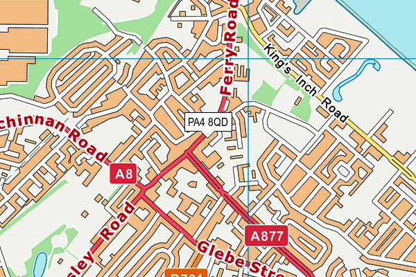 Map of KELVINBRIDGE LIMITED at district scale