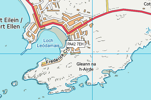 PA42 7EH map - OS VectorMap District (Ordnance Survey)