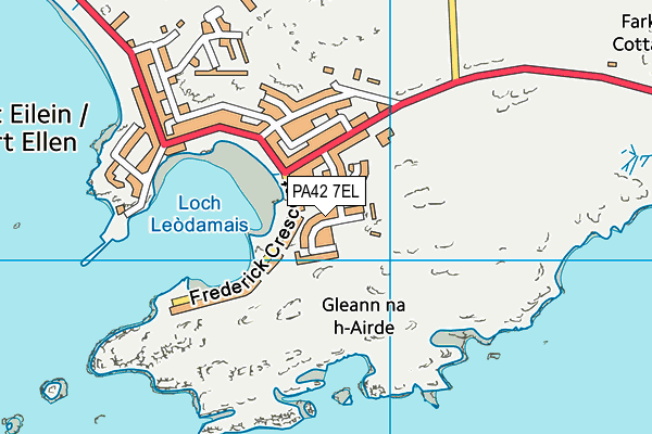 PA42 7EL map - OS VectorMap District (Ordnance Survey)