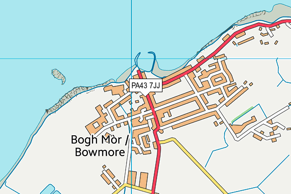 Map of ISLAY DESIGNS LIMITED at district scale