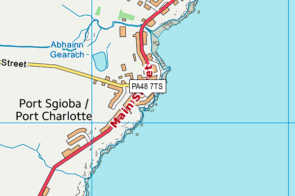 PA48 7TS map - OS VectorMap District (Ordnance Survey)
