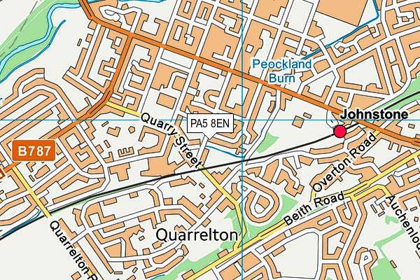 PA5 8EN map - OS VectorMap District (Ordnance Survey)