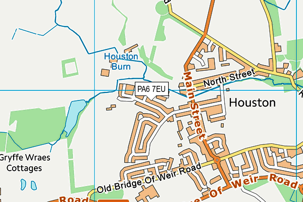 PA6 7EU map - OS VectorMap District (Ordnance Survey)