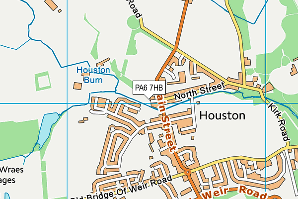 PA6 7HB map - OS VectorMap District (Ordnance Survey)