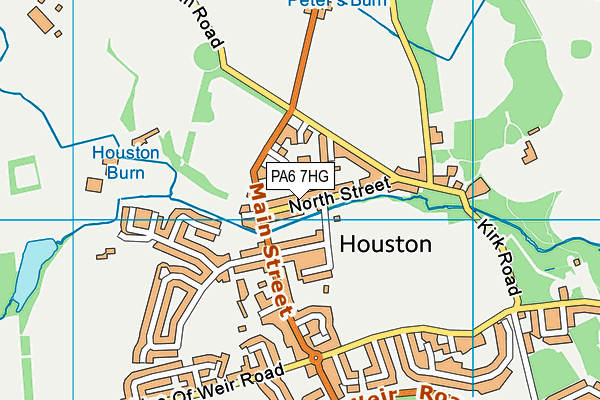 PA6 7HG map - OS VectorMap District (Ordnance Survey)