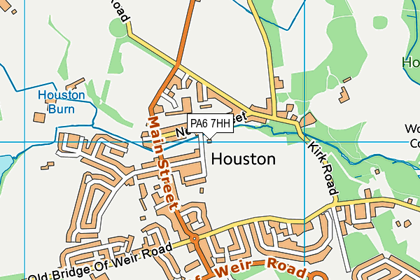 PA6 7HH map - OS VectorMap District (Ordnance Survey)