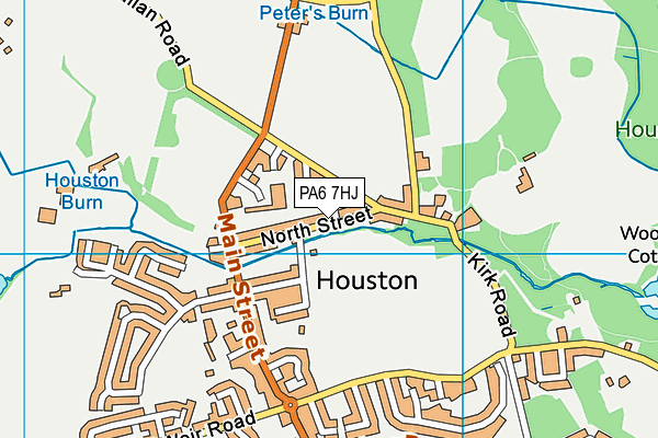 PA6 7HJ map - OS VectorMap District (Ordnance Survey)