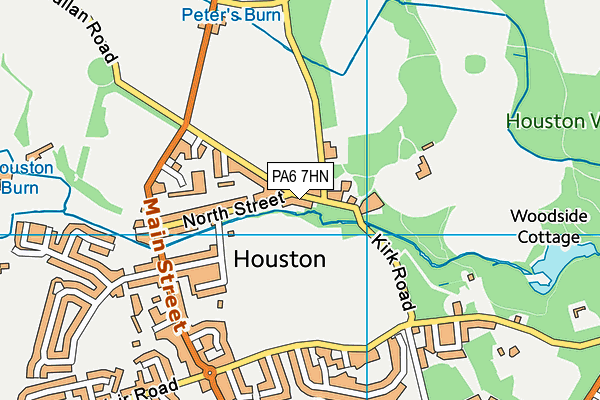PA6 7HN map - OS VectorMap District (Ordnance Survey)