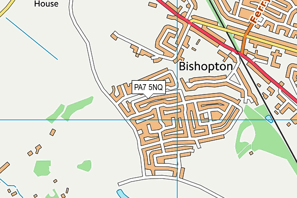 PA7 5NQ map - OS VectorMap District (Ordnance Survey)