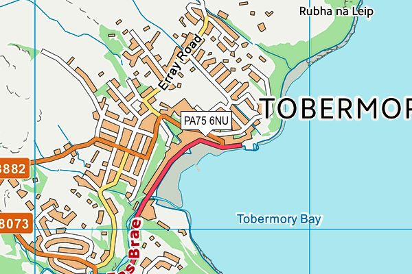Map of BROWNS TOBERMORY LTD at district scale