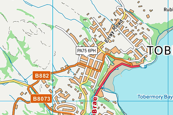 PA75 6PH map - OS VectorMap District (Ordnance Survey)