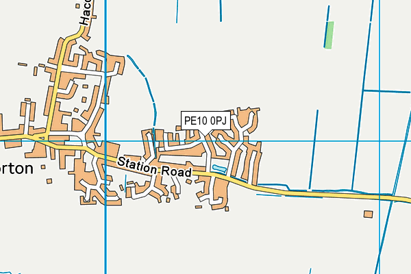 Map of BOURNE DECORATING SERVICES LTD at district scale