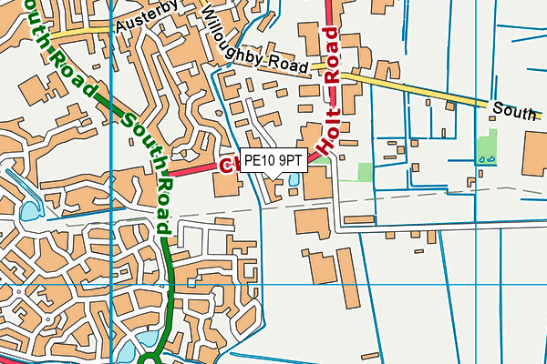Map of BOURNE ELECTRICAL AND PLUMBING SUPPLIES LIMITED at district scale