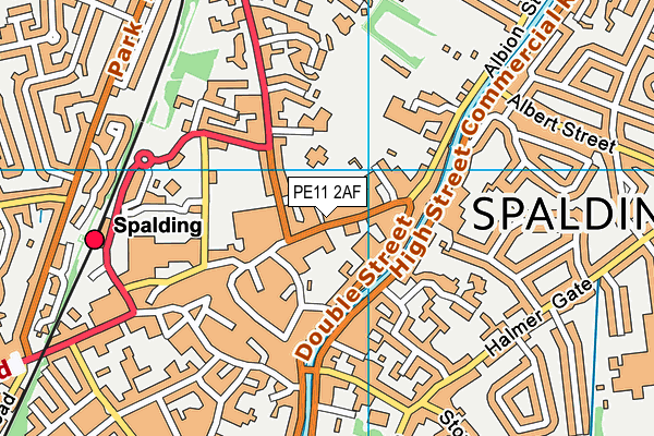 Map of ROB BRACEY LTD at district scale