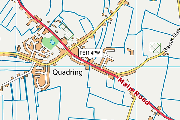 Map of JPD (LINCS) LTD at district scale