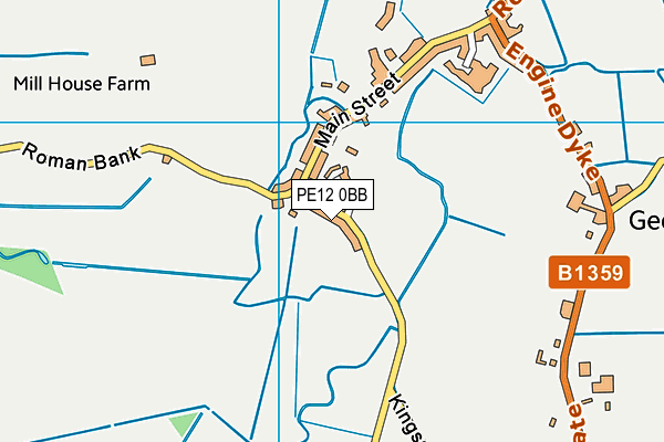 Map of THE FENLAND PHOTOGRAPHY COMPANY LIMITED at district scale
