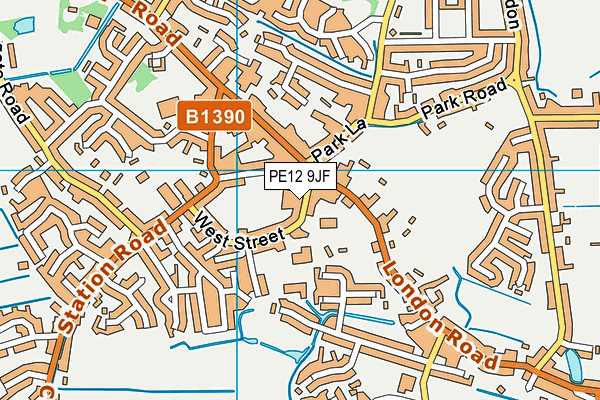 Map of KRAVINGS LS LTD at district scale