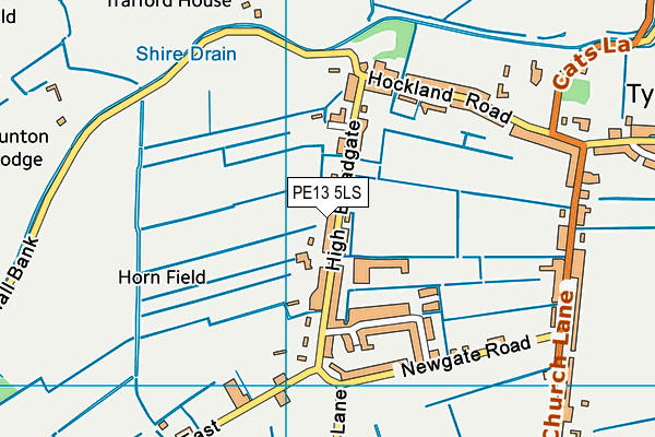 Map of 2HOOTS PUBLISHING SERVICES LTD at district scale