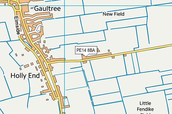 Map of KEITH SAUNDERS ENGINEERING LIMITED at district scale