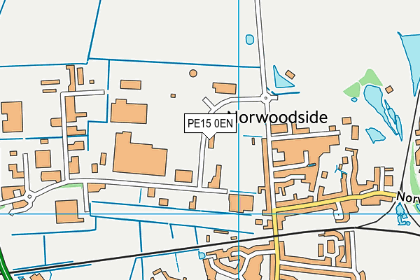 PE15 0EN map - OS VectorMap District (Ordnance Survey)