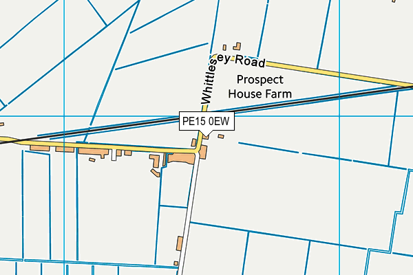 PE15 0EW map - OS VectorMap District (Ordnance Survey)