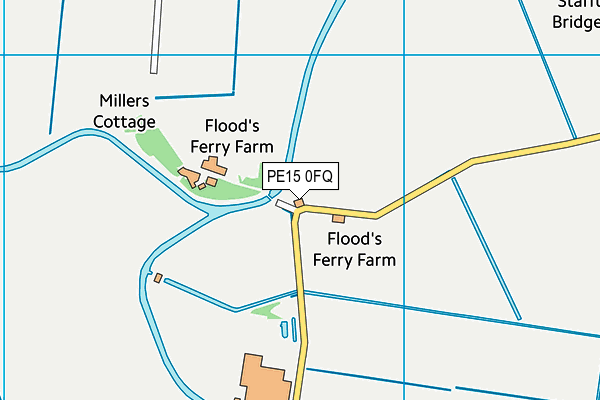PE15 0FQ map - OS VectorMap District (Ordnance Survey)