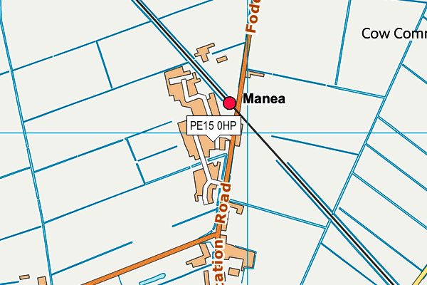 PE15 0HP map - OS VectorMap District (Ordnance Survey)