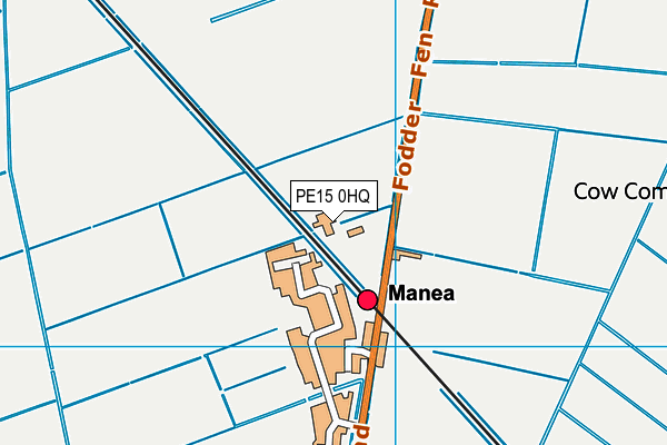 PE15 0HQ map - OS VectorMap District (Ordnance Survey)