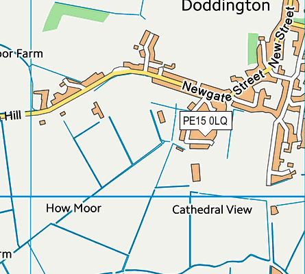 PE15 0LQ map - OS VectorMap District (Ordnance Survey)