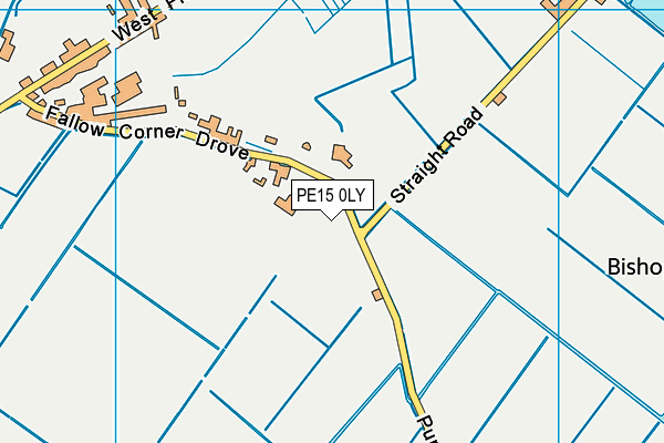 PE15 0LY map - OS VectorMap District (Ordnance Survey)