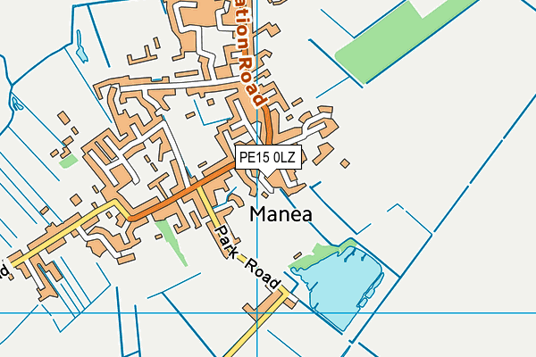 PE15 0LZ map - OS VectorMap District (Ordnance Survey)