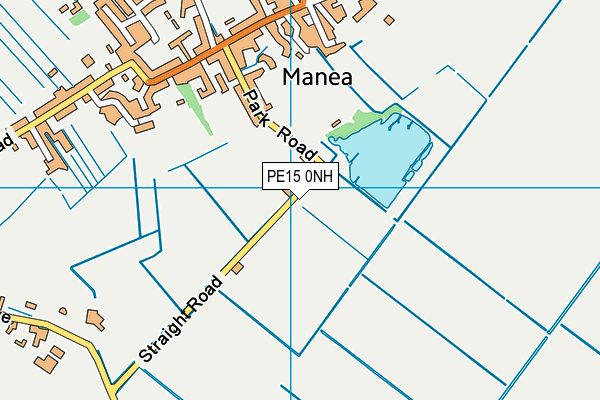 PE15 0NH map - OS VectorMap District (Ordnance Survey)