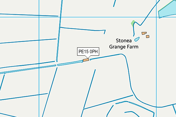 PE15 0PH map - OS VectorMap District (Ordnance Survey)
