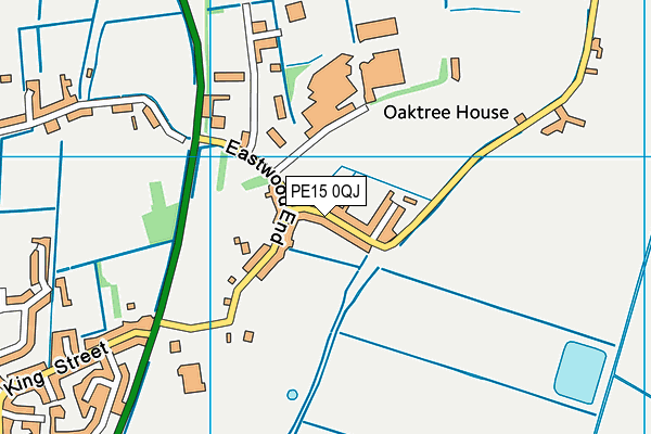 PE15 0QJ map - OS VectorMap District (Ordnance Survey)