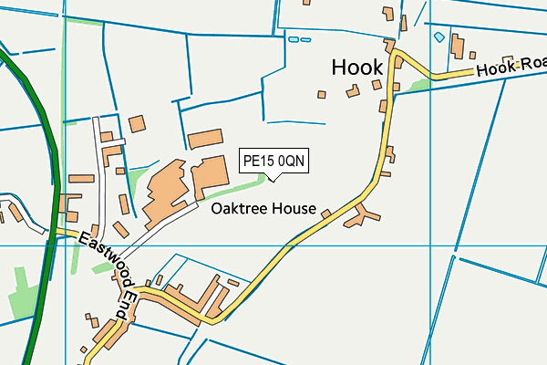 PE15 0QN map - OS VectorMap District (Ordnance Survey)