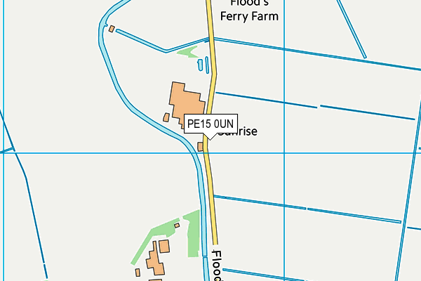 PE15 0UN map - OS VectorMap District (Ordnance Survey)