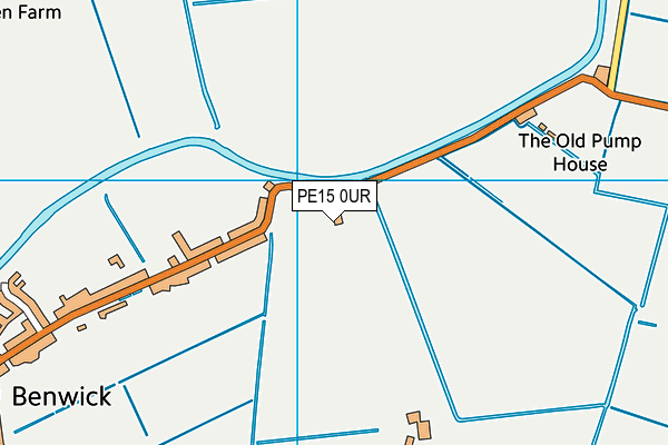 PE15 0UR map - OS VectorMap District (Ordnance Survey)