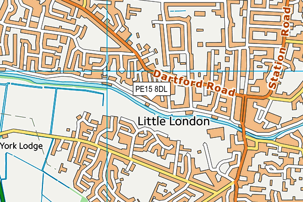 Map of CAMPBELL SURVEYING SERVICES LTD at district scale