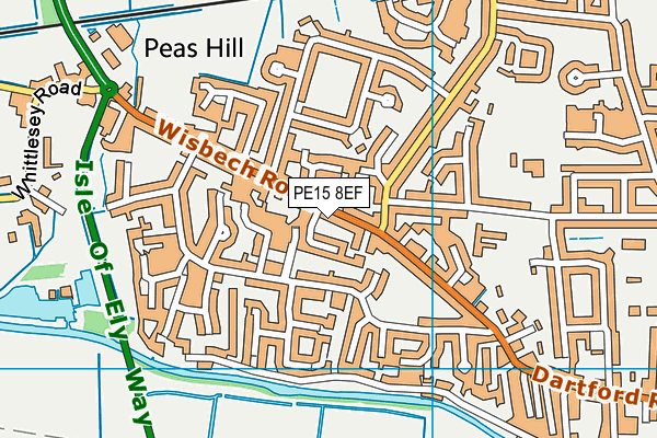 Map of W G WILLOW LTD at district scale