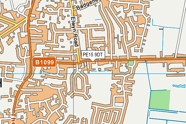 Map of MD PEARCE DEVELOPMENTS LTD at district scale