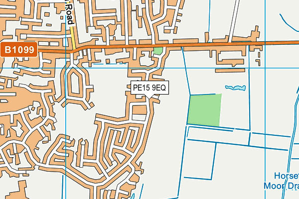 Cavalry Primary School map (PE15 9EQ) - OS VectorMap District (Ordnance Survey)