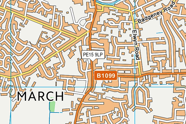 Map of SUNKISSED (MARCH) LTD at district scale