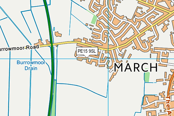 Map of MPV (CONTRACTORS) LTD at district scale