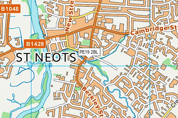 PE19 2BL map - OS VectorMap District (Ordnance Survey)