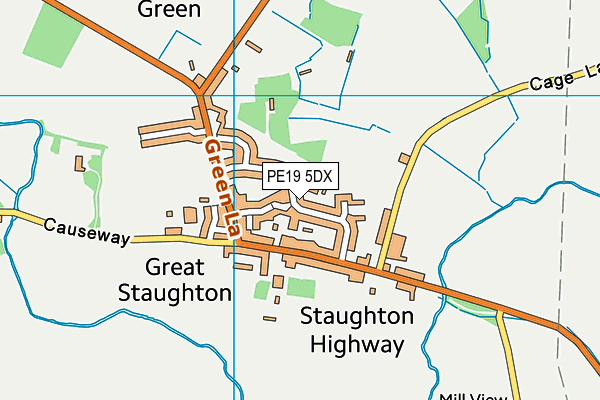 Map of COBLEY AGRICULTURAL SERVICES LTD at district scale