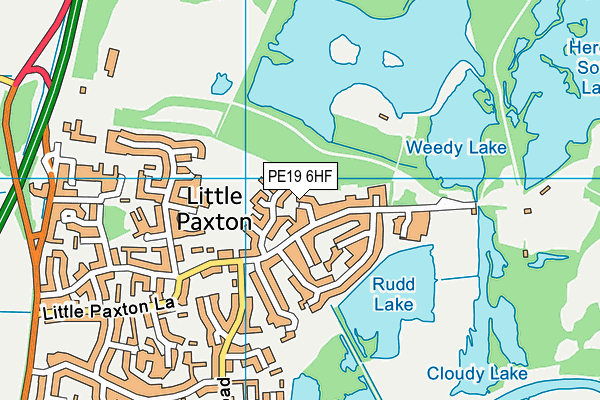 Map of TRIBECA ENTERPRISES LIMITED at district scale