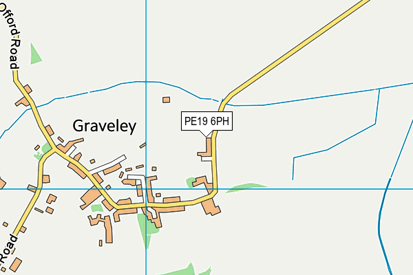 PE19 6PH map - OS VectorMap District (Ordnance Survey)