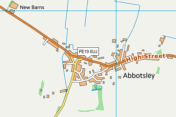 Map of BARRETT'S OF ST. NEOTS LIMITED at district scale
