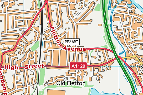 Map of FLETTON FIREWORKS LIMITED at district scale