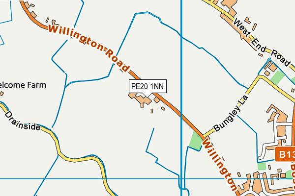 Map of MATSON HOMES (LINCS) LIMITED at district scale